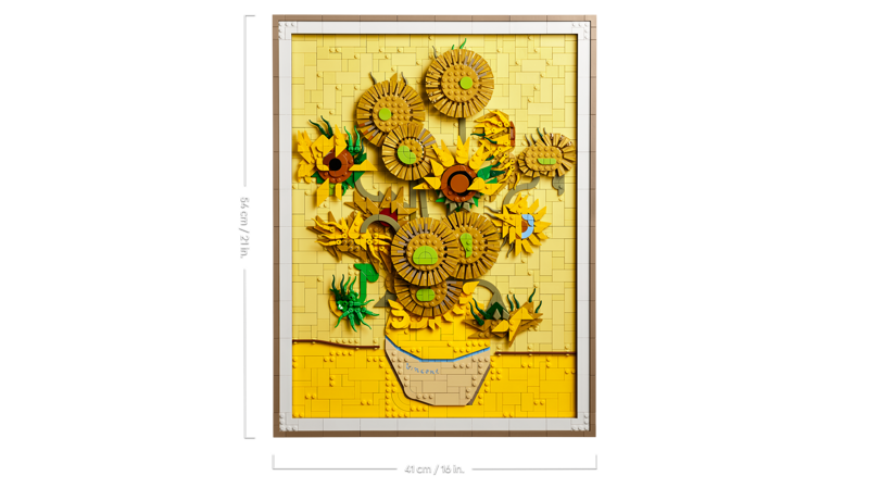 LEGO® Art Vincent van Gogh – Sunflowers Set (31215) - Image 5