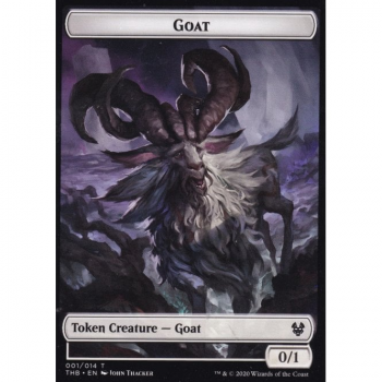 Goat (TOKEN) : THEROS: BEYOND DEATH Token 01/14 - Magic the Gathering Single Card