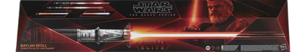 Star Wars the Black Series Baylan Skoll Force FX Elite Lightsaber