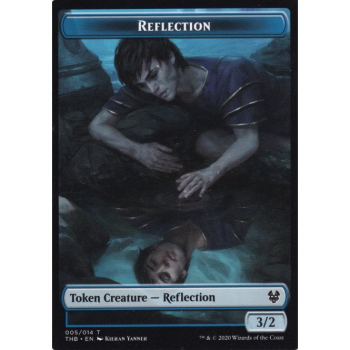 Reflection (TOKEN) : THEROS: BEYOND DEATH Token 05/14 - Magic the Gathering Single Card
