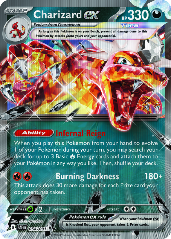 super rare charizard pokemon card PSA 8 NM - MT main image 1