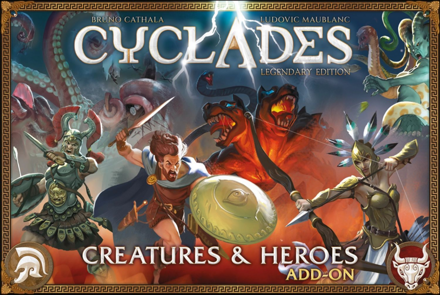 Cyclades: Legendary Edition Creatures and Heroes Add-On