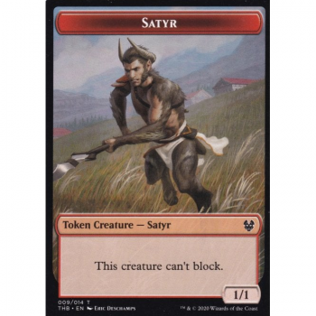 Satyr (TOKEN) : THEROS: BEYOND DEATH Token 09/14 - Magic the Gathering Single Card