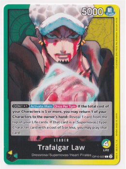 Trafalgar Law single card from One Piece