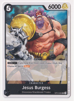 Jesus Burgess single card from One Piece