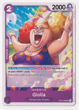 Giolla single card from One Piece