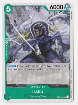 Issho single card from One Piece