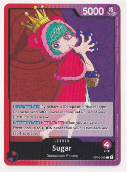 Sugar single card from One Piece