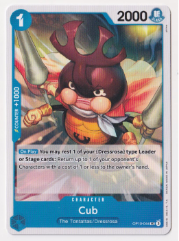 Cub single card from One Piece