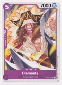 Diamante single card from One Piece