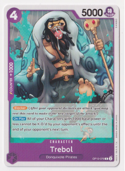 Trebol single card from One Piece
