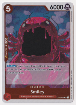 Smiley single card from One Piece