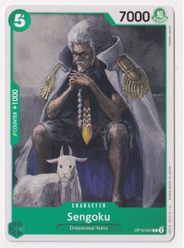 Sengoku single card from One Piece