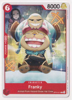 Franky single card from One Piece