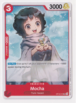 Mocha single card from One Piece