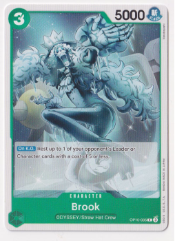 Brook single card from One Piece