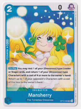 Mansherry single card from One Piece