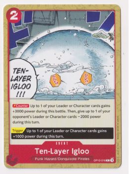 TenLayer Igloo single card from One Piece
