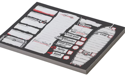 Pirate Borg Character & Ship Sheet Pad