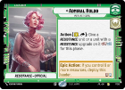 Admiral Holdo - We're Not Alone : 007/262 JUMP TO LIGHTSPEED - Star Wars Unlimited Single Card