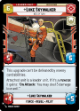 Luke Skywalker - Hero of Yavin : 012/262 JUMP TO LIGHTSPEED - Star Wars Unlimited Single Card - Image 2