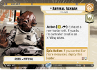 Admiral Ackbar (HYPERSPACE) : 278 JUMP TO LIGHTSPEED - Star Wars Unlimited Single Card