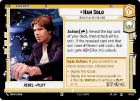 Han Solo - Never Tell Me the Odds : 017/262 JUMP TO LIGHTSPEED - Star Wars Unlimited Single Card