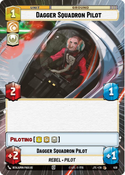 Dagger Squadron Pilot (HYPERSPACE) single card from Star Wars Unlimited