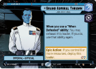 Grand Admiral Thrawn - ...How Unfortunate (HYPERSPACE) : 264 JUMP TO LIGHTSPEED - Star Wars Unlimited Single Card
