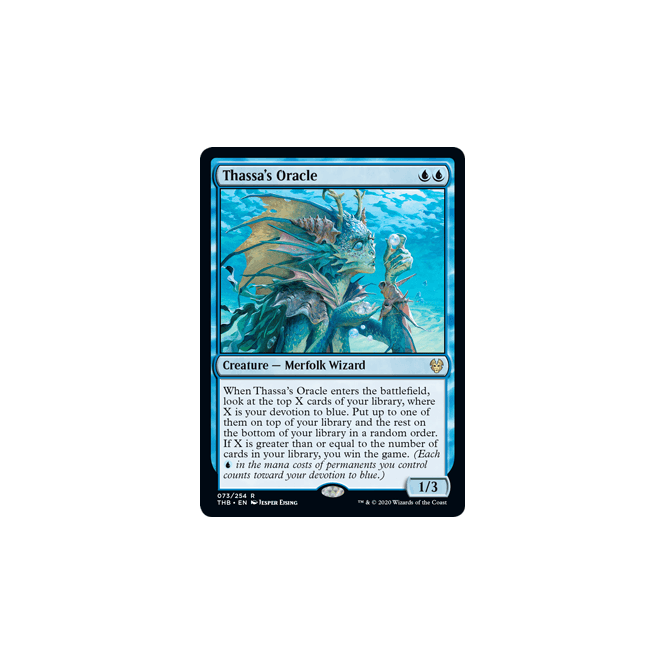 Thassa's Oracle : THEROS: BEYOND DEATH 073/254 - Magic the Gathering Single  Card