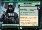 Darth Vader - Victor Squadron Leader (HYPERSPACE) : 268 JUMP TO LIGHTSPEED - Star Wars Unlimited Single Card