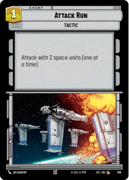 Attack Run (FOIL) single card from Star Wars Unlimited