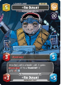 Rio Durant - Wisecracking Wheelman (SHOWCASE) : 1011 JUMP TO LIGHTSPEED - Star Wars Unlimited Single Card - Image 2