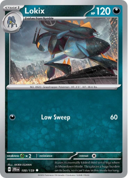 Lokix single card from Pokemon