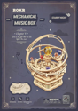 Rolife Starry Night Orrery Mechanical Music Box AMK51