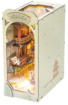 Rolife Falling Sakura DIY Book Nook TGB05