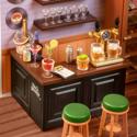 Rolife Leisurely Cheers Bar DIY Miniature House DW012 - Image 3