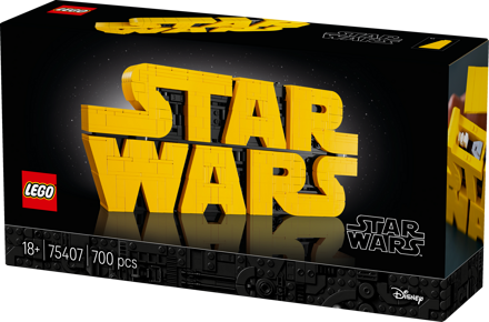LEGO® Star Wars Brick-Built Star Wars Logo (75407)