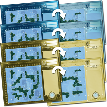 Captain Sonar Foxtrot Mats