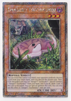Danger!? Tsuchinoko? (Platinum Secret Rare) : RA04-EN027 - single card from Yu-Gi-Oh!