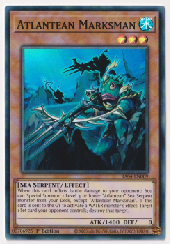 Atlantean Marksman (Super Rare) : RA04-EN009 - single card from Yu-Gi-Oh!