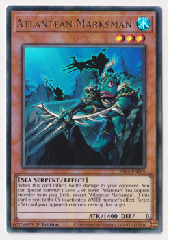 Atlantean Marksman (Ultra Rare) : RA04-EN009 - single card from Yu-Gi-Oh!