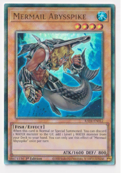 Mermail Abysspike (Ultimate Rare) : RA04-EN012 - single card from Yu-Gi-Oh!
