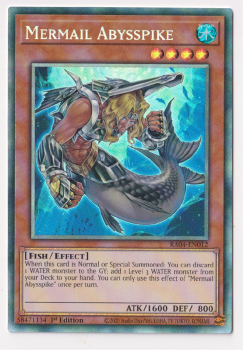 Mermail Abysspike (Collector's Rare) : RA04-EN012 - single card from Yu-Gi-Oh!