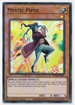 Mystic Piper (Super Rare) : RA04-EN005 - single card from Yu-Gi-Oh!