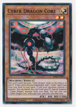 Cyber Dragon Core (Super Rare) : RA04-EN013 - single card from Yu-Gi-Oh!