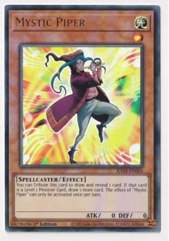 Mystic Piper (Ultra Rare) : RA04-EN005 - single card from Yu-Gi-Oh!