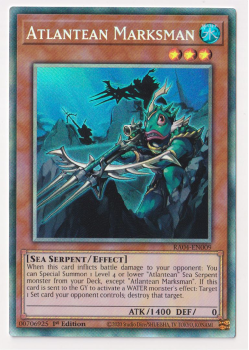 Atlantean Marksman (Collector's Rare) : RA04-EN009 - single card from Yu-Gi-Oh!