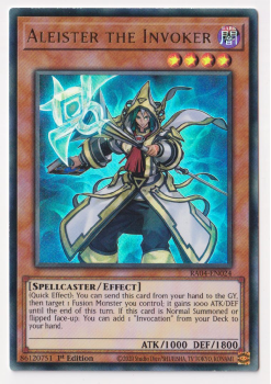 Aleister the Invoker (alternate artwork)(Ultra Rare) : RA04-EN024 - single card from Yu-Gi-Oh!