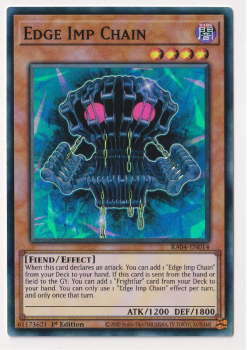 Edge Imp Chain (Super Rare) : RA04-EN014 - single card from Yu-Gi-Oh!